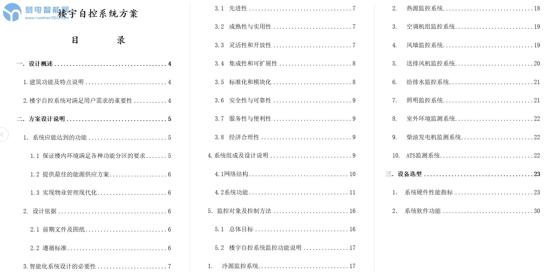 霍尼韦尔楼控系统方案