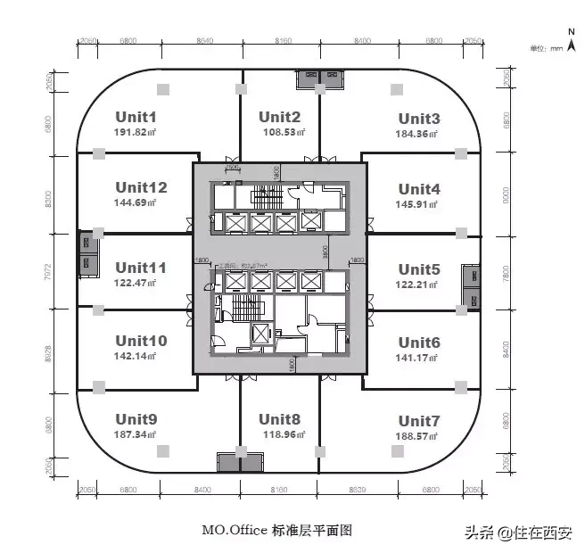 Location！这可能是西安租售价格最高的甲级办公楼之一