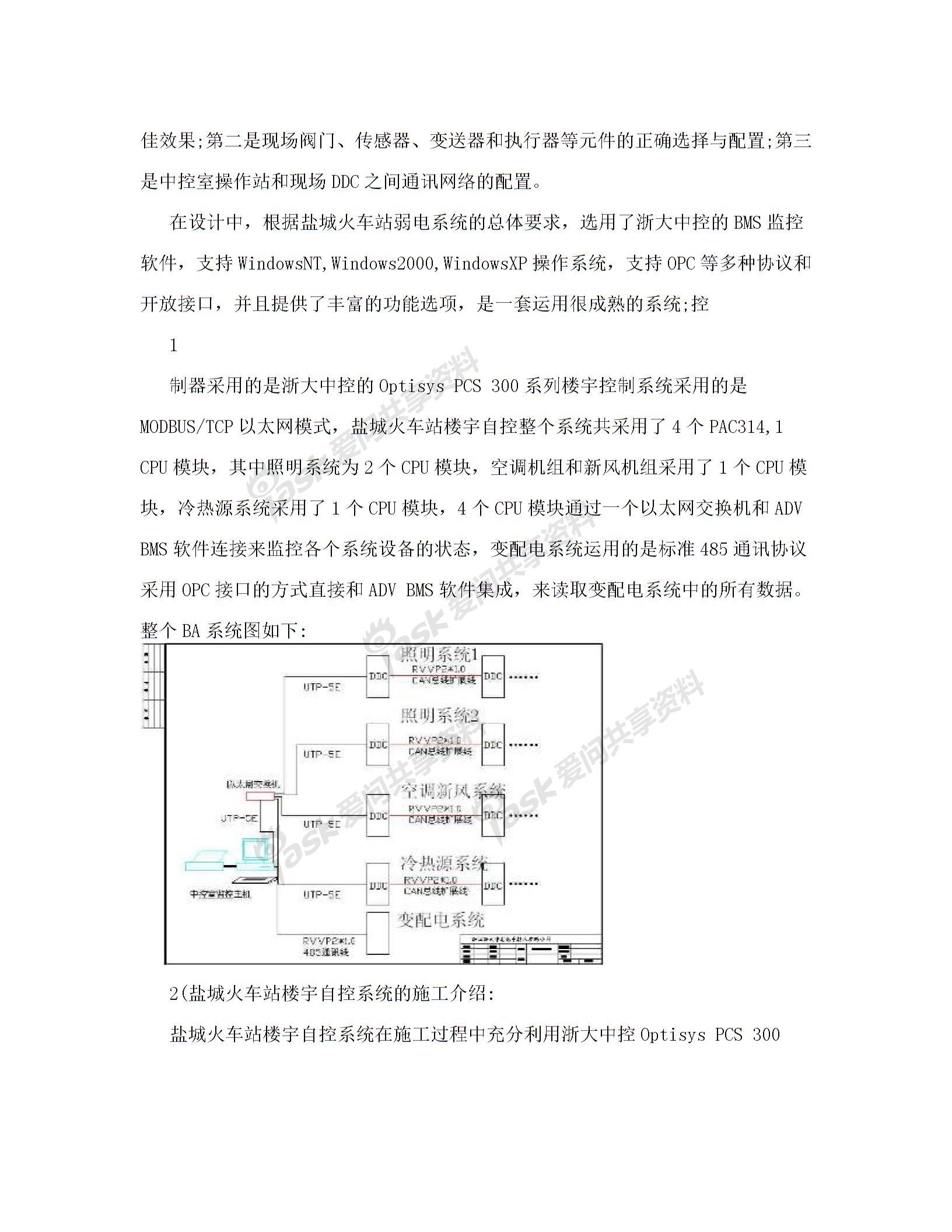 浙大中控楼宇自控系统在江苏盐城火车站的完美应用图片1