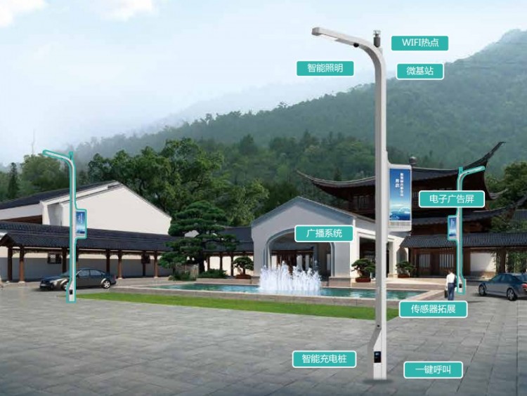 智慧led路灯_智慧城市 智能路灯_智慧路灯