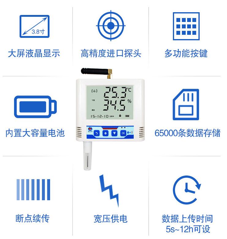 智能温湿度传感器的特点及在不同领域的应用