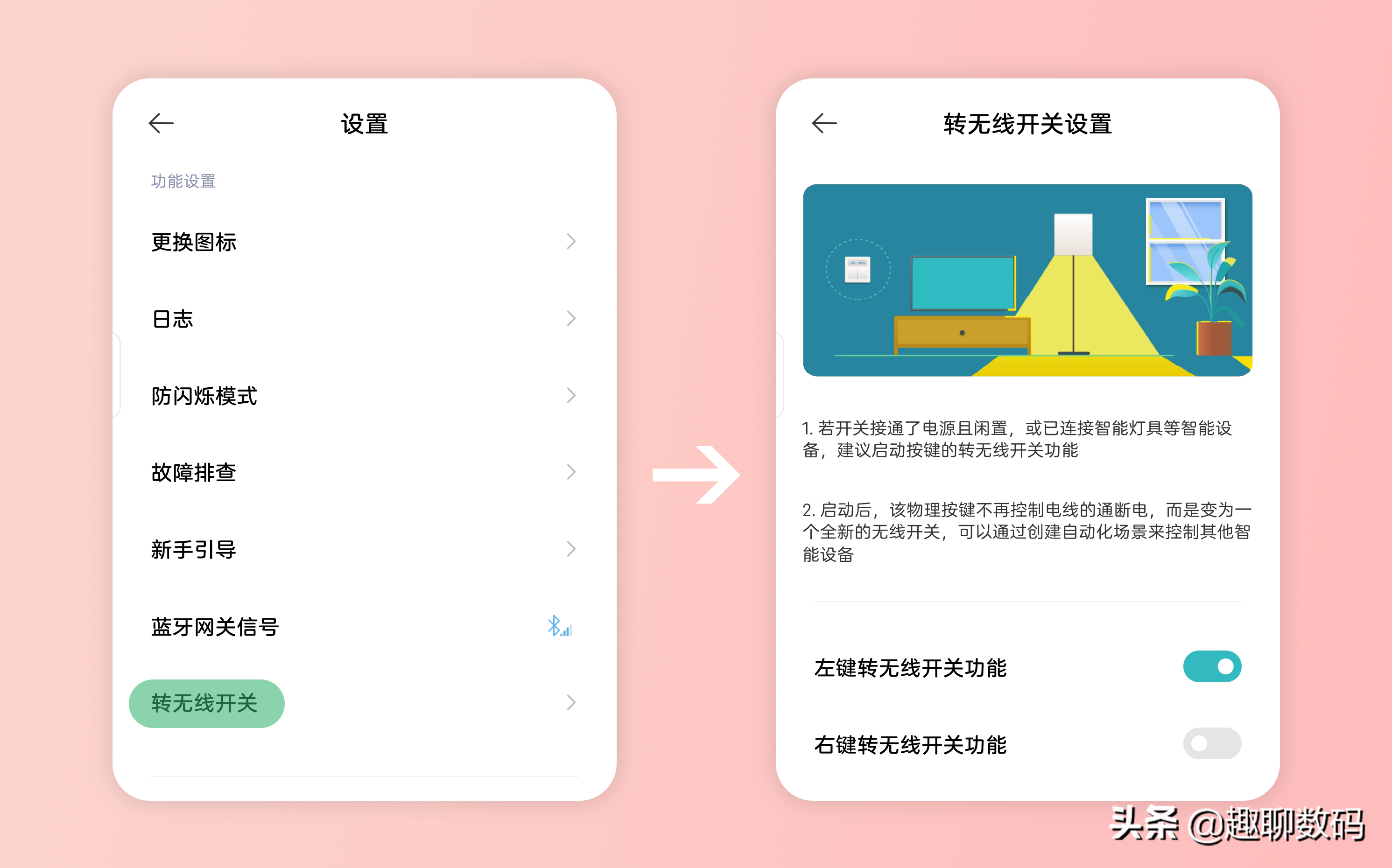 不走明线不砸墙，100元搞定老房子灯光双控+智能化改造