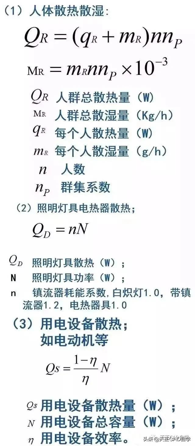 空调负荷与送风量正确计算方法，看完不仅懂了操作，还懂了原理