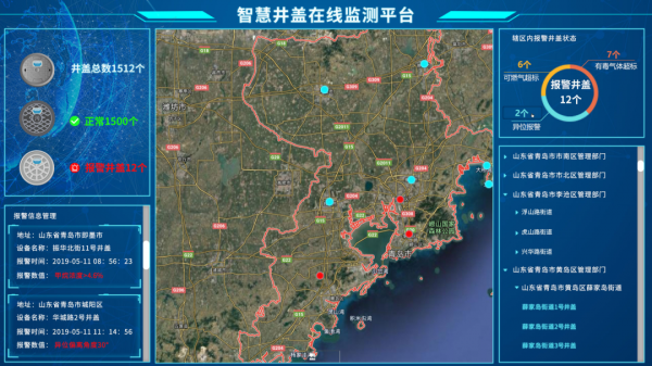智能井盖_湖北智能井盖传感器_北京智能井盖