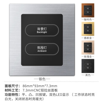 智能开关_智能电灯摇控开关_智能复合开关