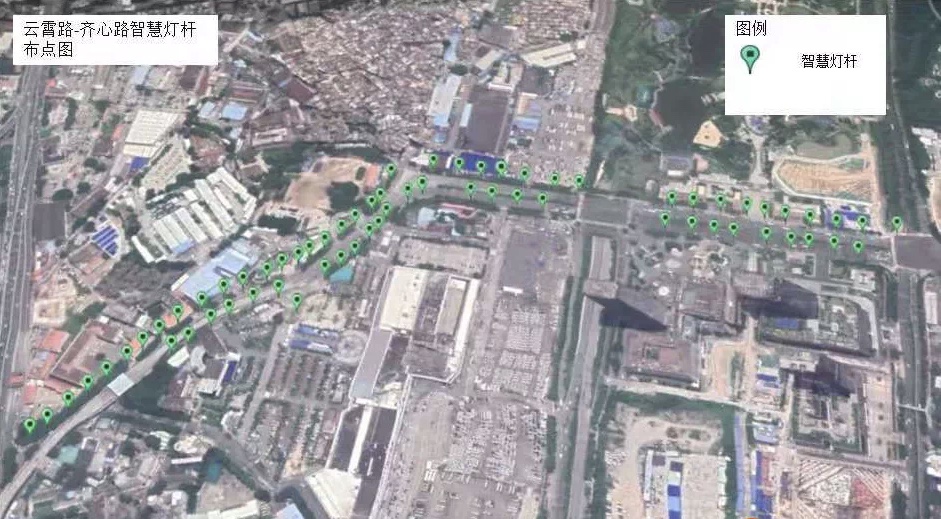 街坊们，会信息交互还带5G基站的路灯来了