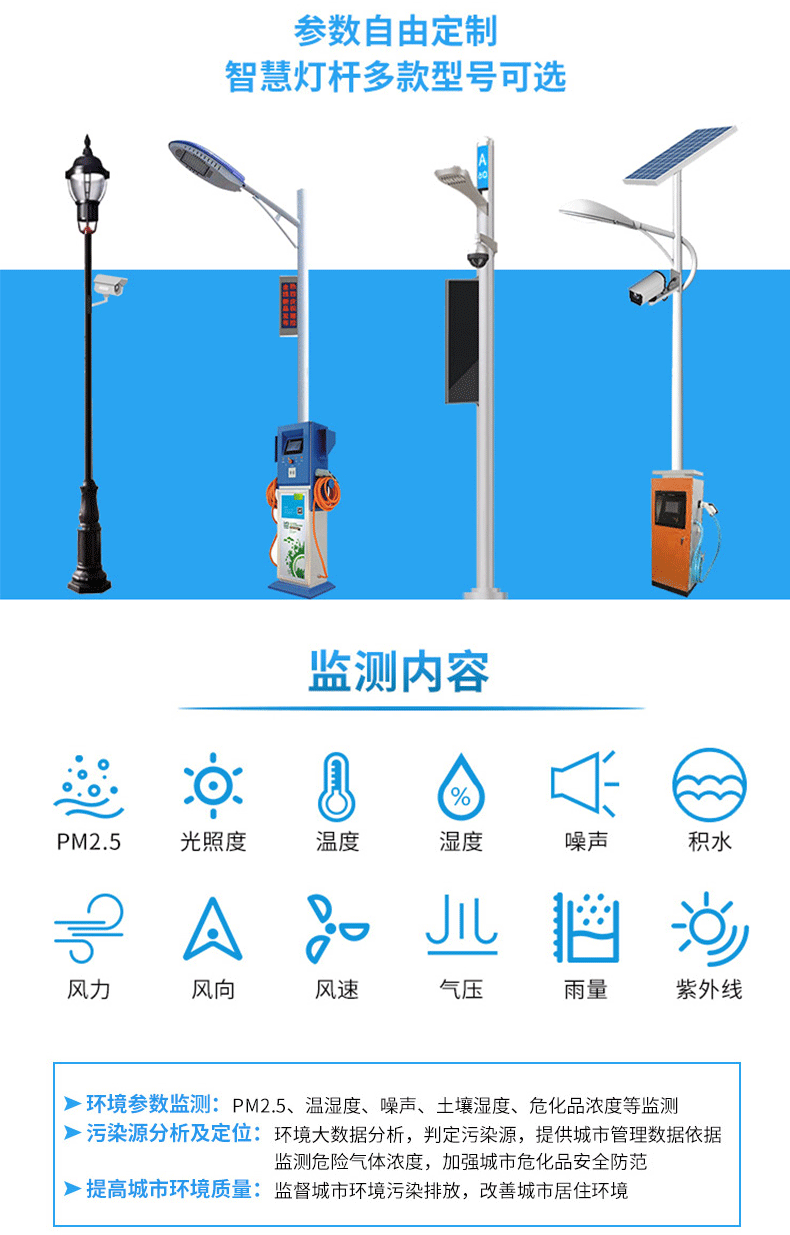 园区智慧路灯_智慧路灯 智慧井盖_普罗娜智慧路灯