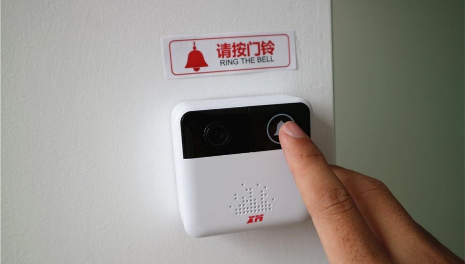 对讲门铃_新装的门铃_门铃系统