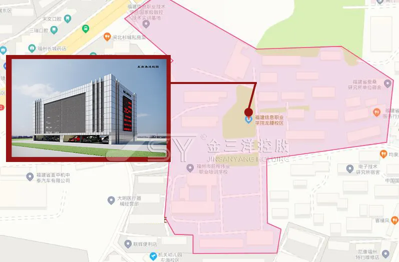 金三洋停车 | 福建信息职业技术学院智能立体车库