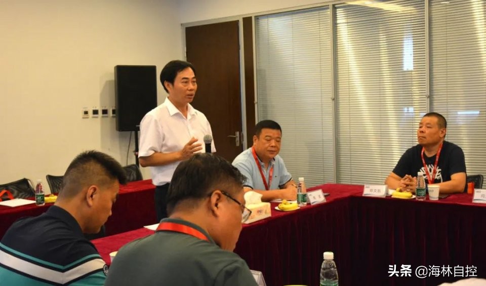 北京武城企业商会领导一行参观访问海林自控进行技术交流