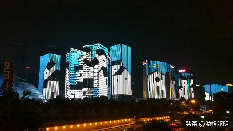 溢格照明：3D楼体投影灯光秀造价高吗？