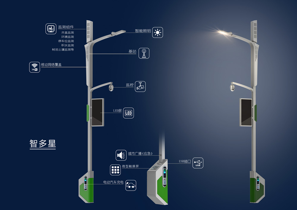 上海智慧路灯_智慧城市 智能路灯_智慧路灯