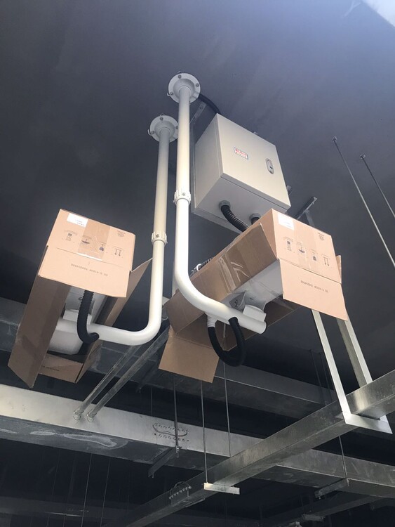 彩色可视有线对讲门铃_电梯无线对讲分机系统_可视对讲系统