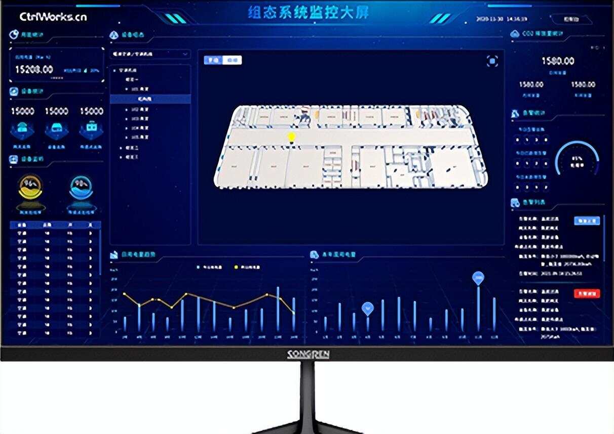 楼宇设备自控系统工程_冷却塔风扇节能工作原理与自控动画_楼宇自控节能新技术