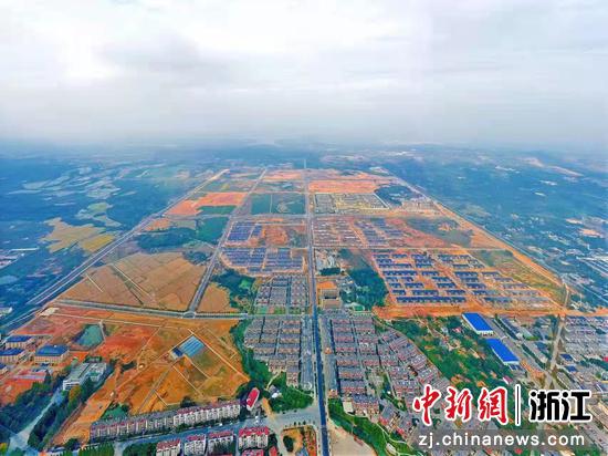 长合区路网及平台打造  长合区管委会提供
