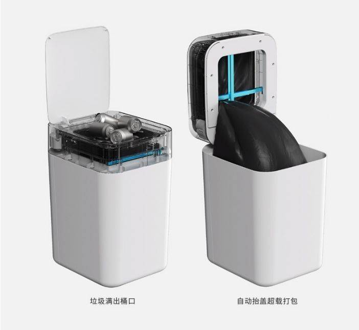 垃圾入桶标语含义_5方挂桶垃圾车图片_智能垃圾桶