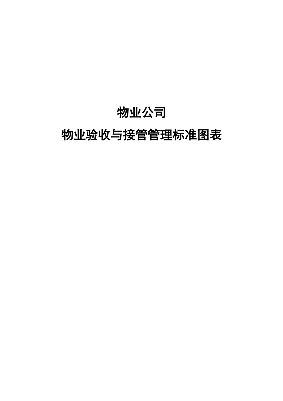 万科物业承接查验方案_楼宇自控承接查验_物业承接查验方案及查验