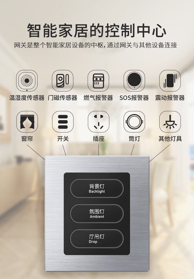 智能开关_开关智能操控装置_开关智能面板