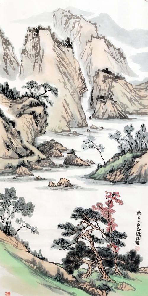 中国の絵画と風景絵画の違いは何ですか__チネの絵と風景絵画