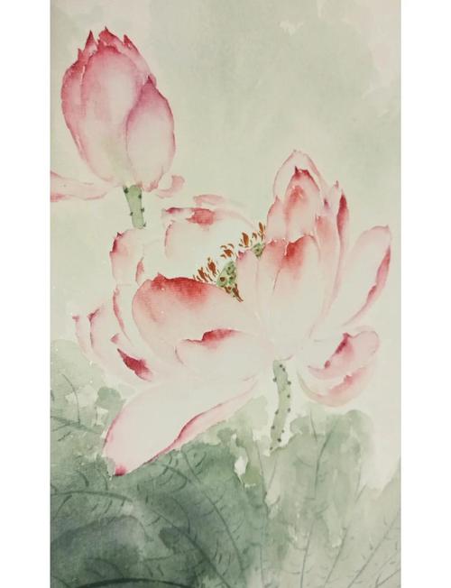 _CHINESE PAINTING COOMIBETION FORM_CINEESE PAINTING LOTUS COOMIBUTION